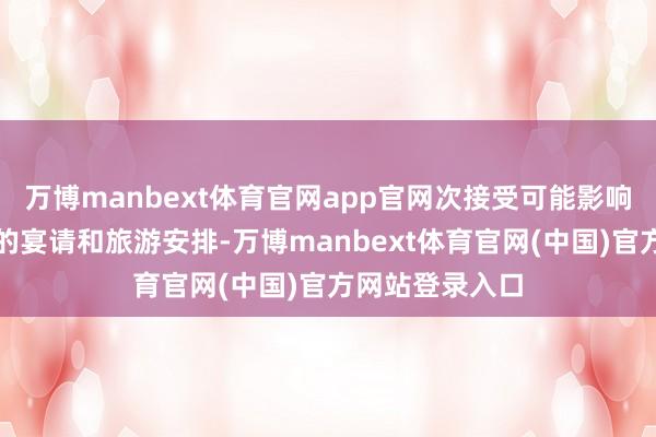 万博manbext体育官网app官网次接受可能影响刚正践诺公事的宴请和旅游安排-万博manbext体育官网(中国)官方网站登录入口