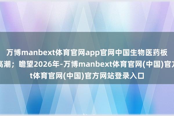 万博manbext体育官网app官网中国生物医药板块资格了全面高潮；瞻望2026年-万博manbext体育官网(中国)官方网站登录入口